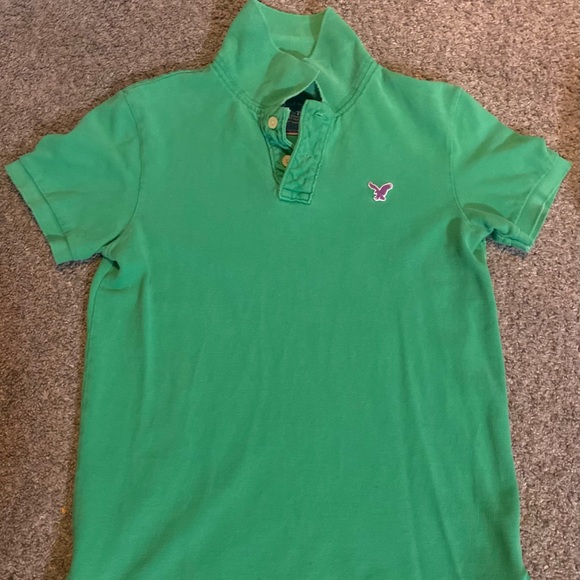 American Eagle Green Polo Size XS - Picture 1 of 2